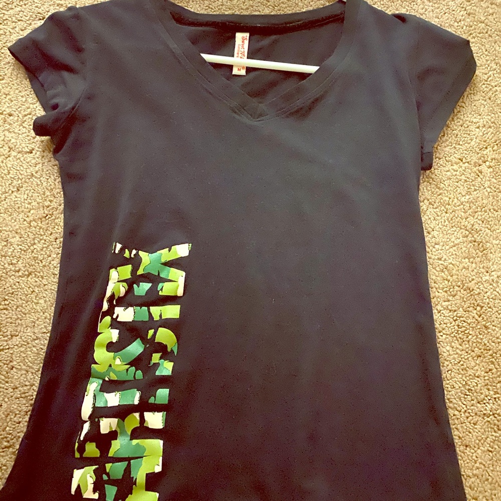 v cut artistix t shirt